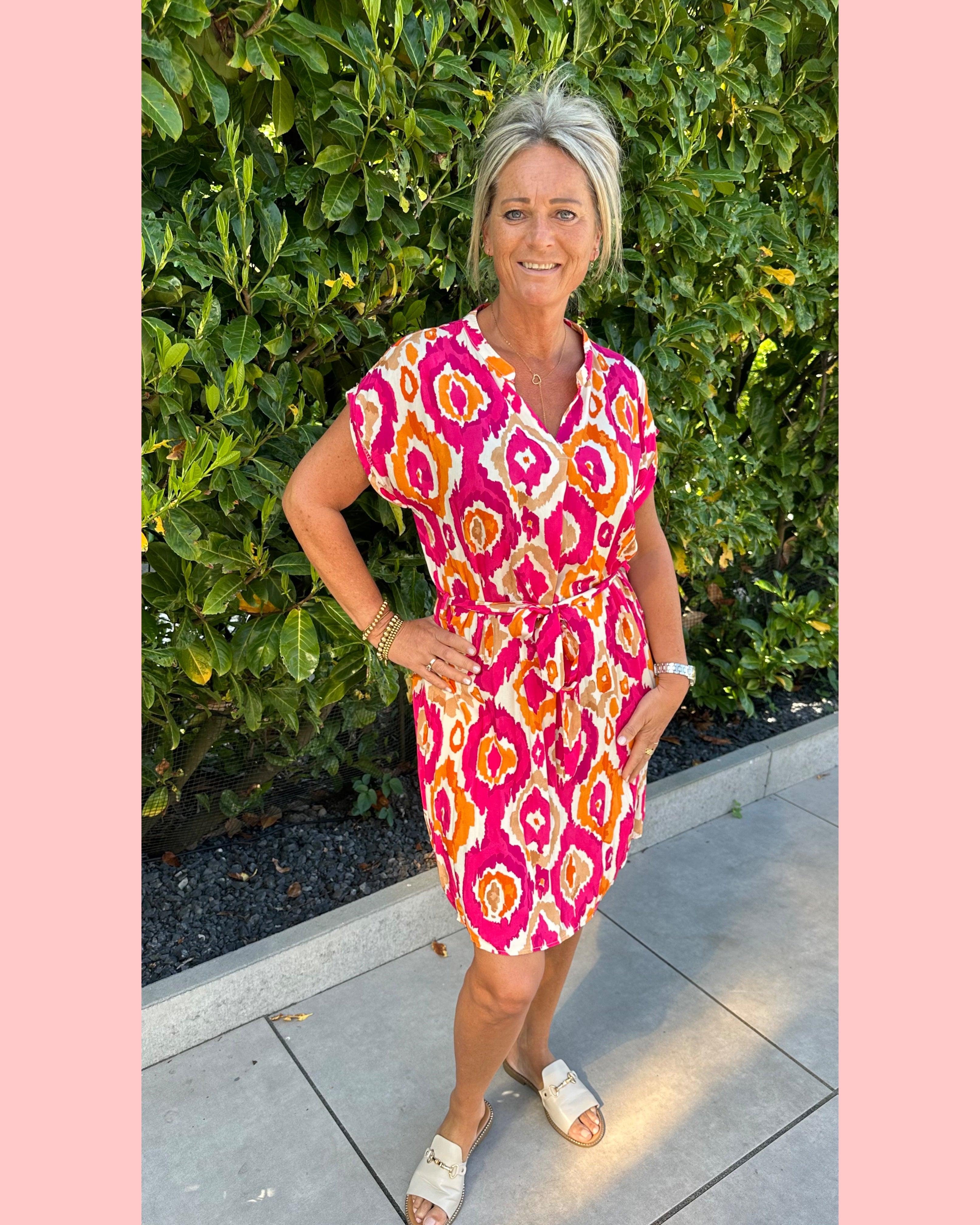 BAROK JURKJE ORANJE/ROZE •• AANBIEDING 🧡🩷