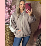 PARIS HOODIE TAUPE