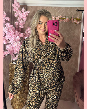 STRETCH LEOPARD SUIT 🐆 AANBIEDING