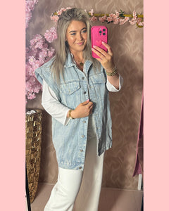 JEANS GILET ••• AANBIEDING