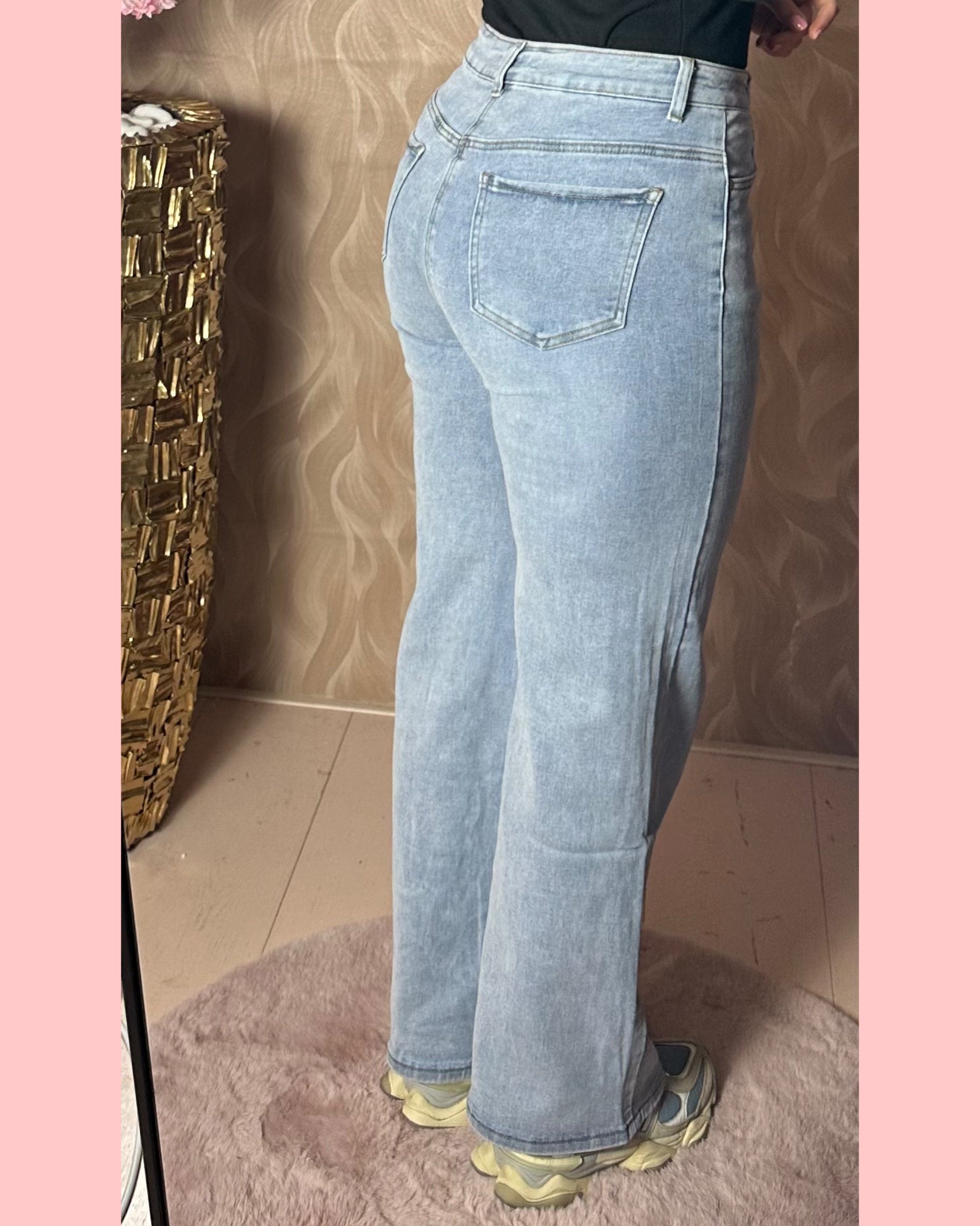 GOODIE WIDE LEG DENIM •• AANBIEDING •• DJ2453