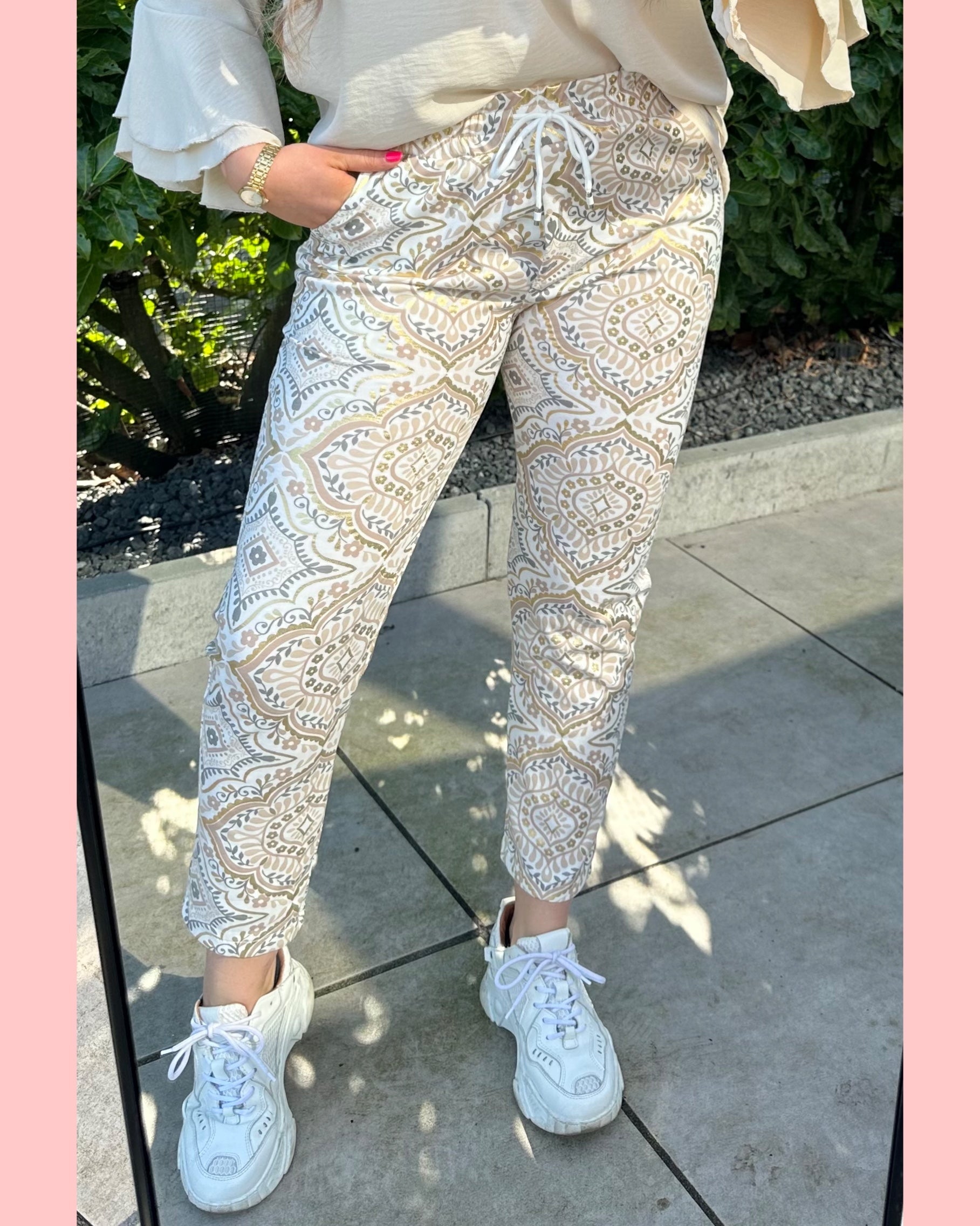 ✨🌺 BOHO BROEK OFF WHITE 🌺✨