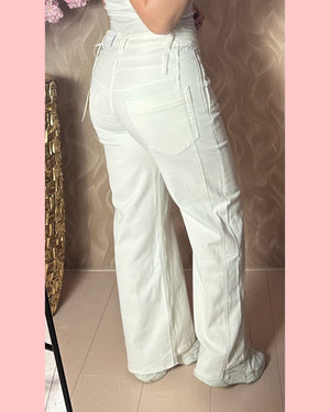 TOXIK3 DOUBLE JEANS OFF WHITE