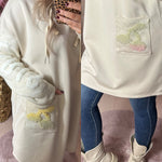 LONG HOODIE BEIGE