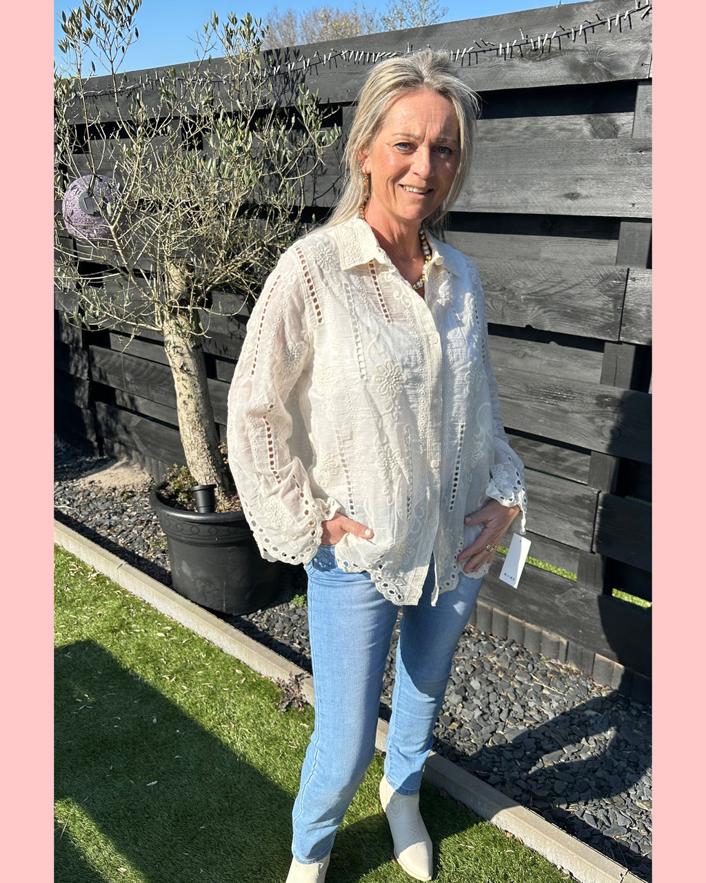 BOHEMIAN BLOUSE BEIGE 𝐀𝐀𝐍𝐁𝐈𝐄𝐃𝐈𝐍𝐆