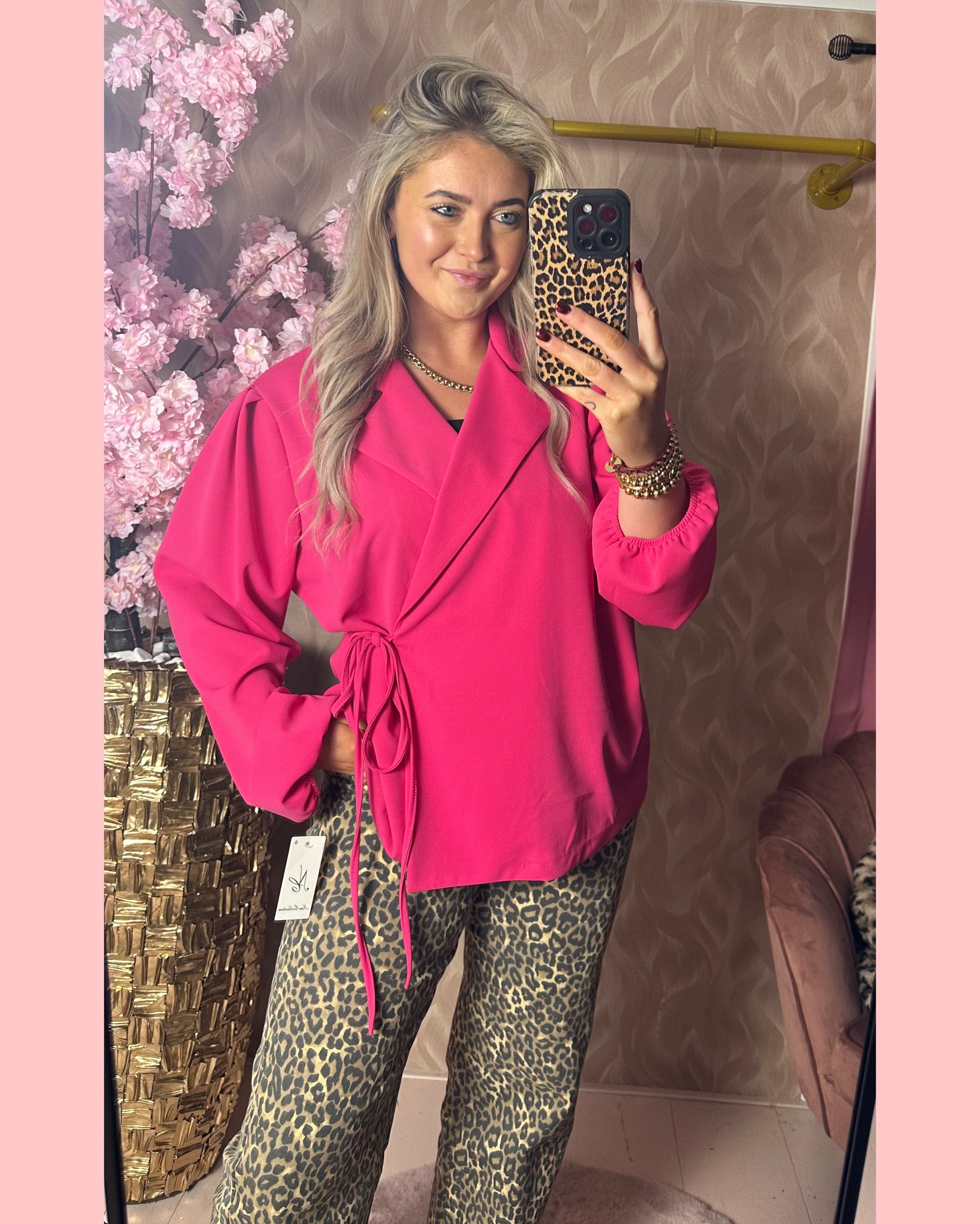 STRETCHY STRIK BLAZER 🎀 ROZE 🎀 𝐀𝐀𝐍𝐁𝐈𝐄𝐃𝐈𝐍𝐆