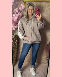 PARIS HOODIE TAUPE