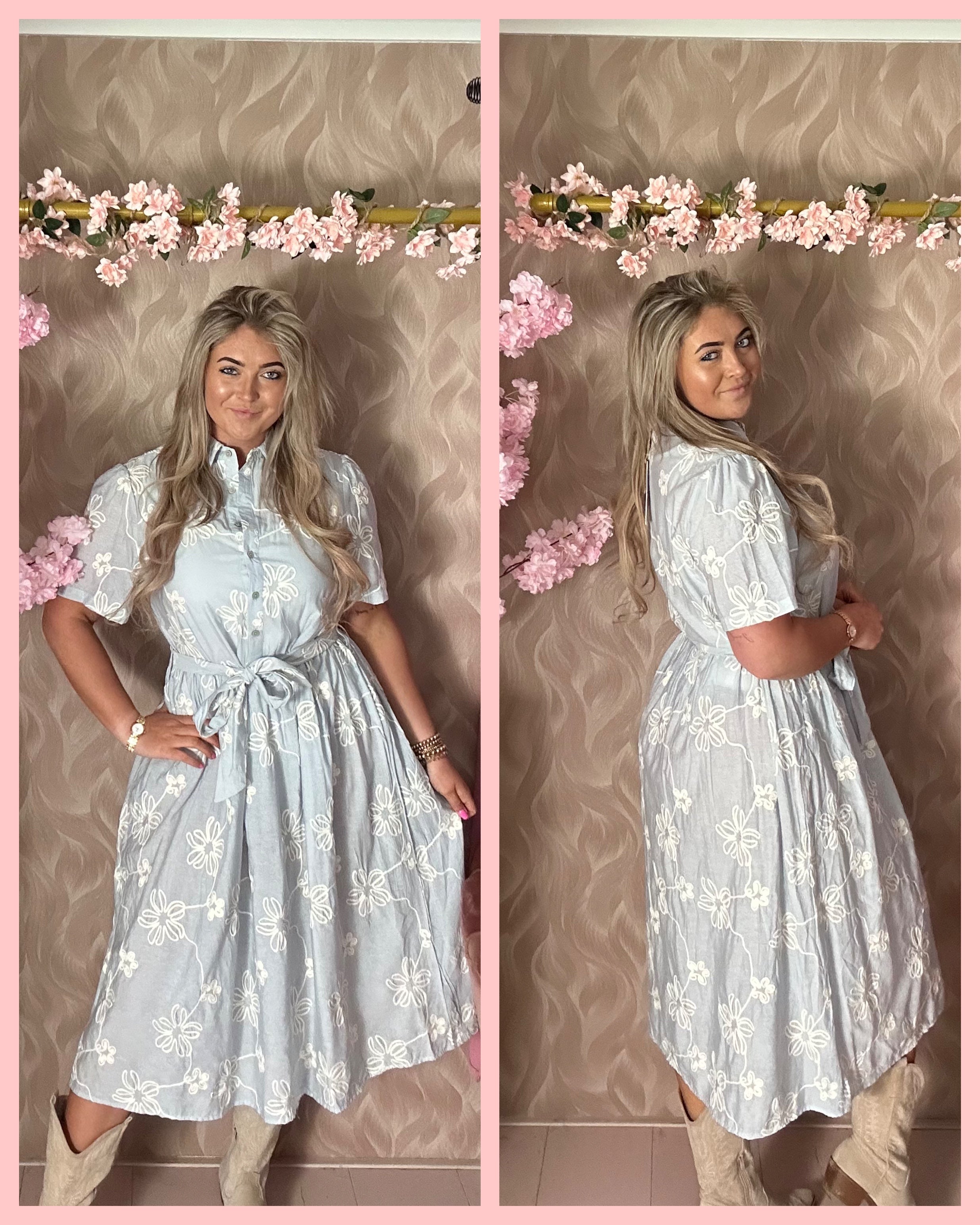 FLOWER POWER DRESS AANBIEDING