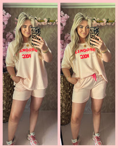 LUXE JOGGING SET • BROOKLYN • ROZE • AANBIEDING