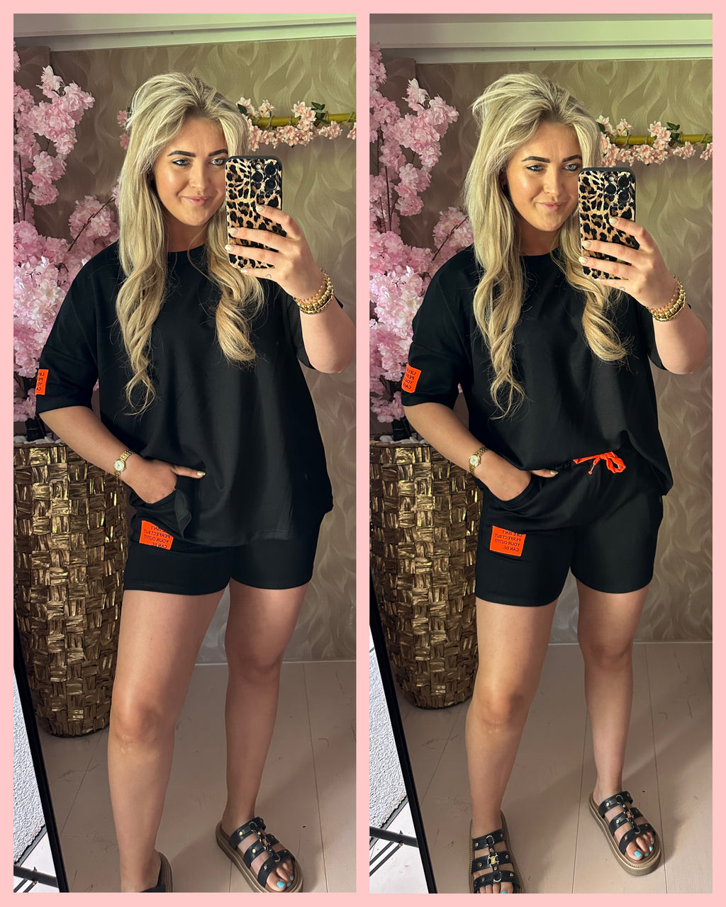 LUXE JOGGING SET • “PERFECT” • ZWART • AANBIEDING