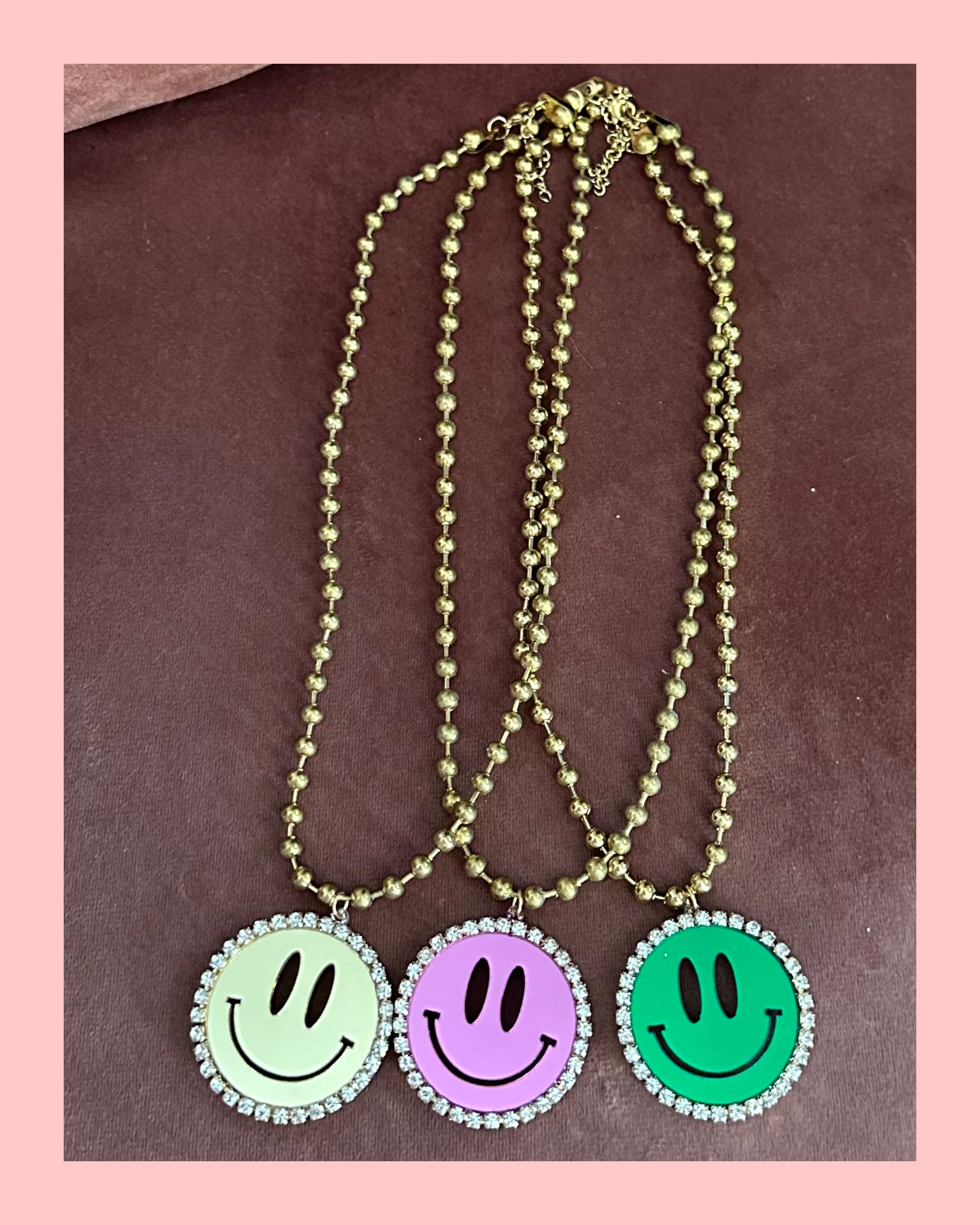 BIG SMILEY • KETTING OF LOSSE SMILEY