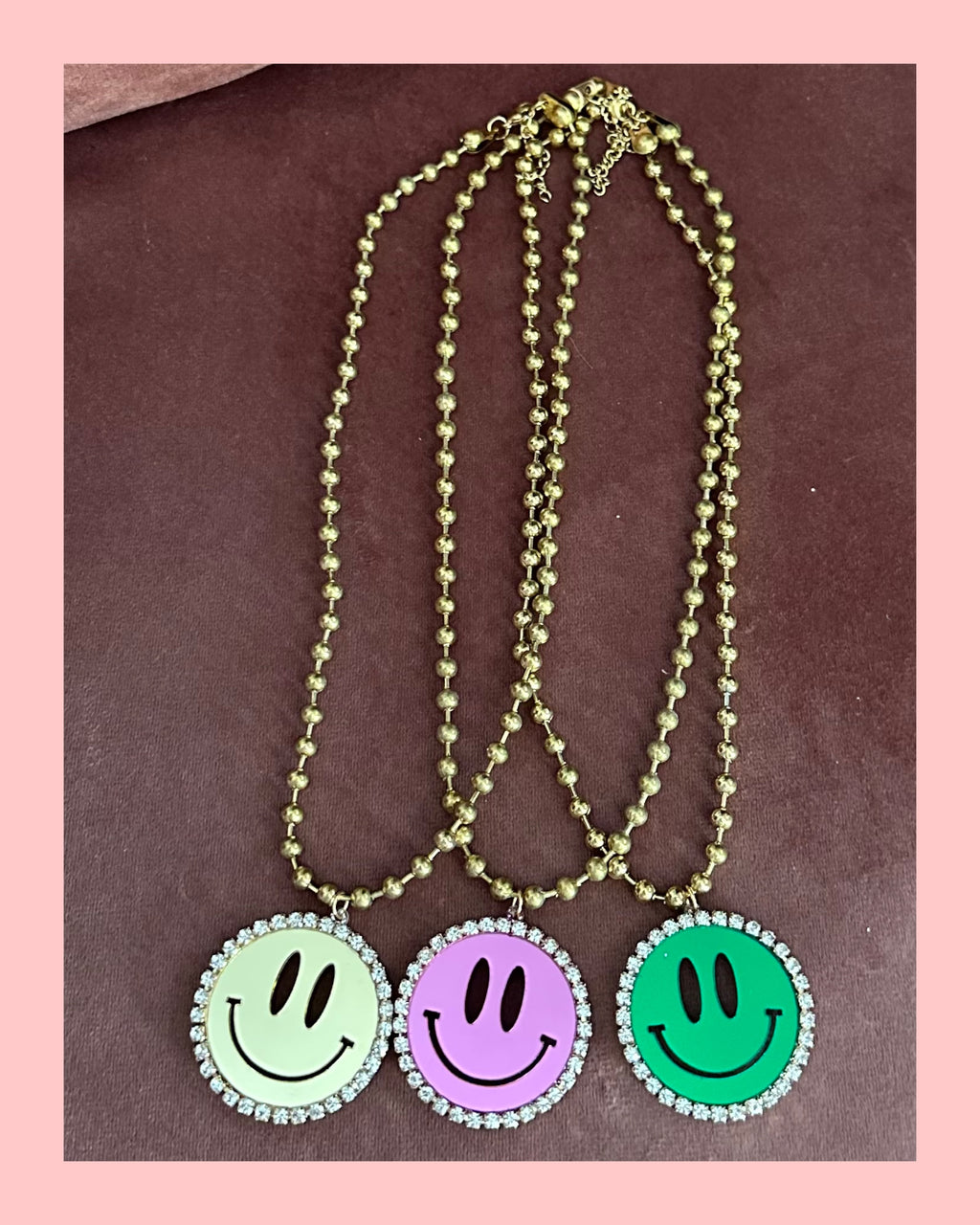 BIG SMILEY • KETTING OF LOSSE SMILEY