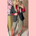 • BALLON PANTER BROEK • ROOD •