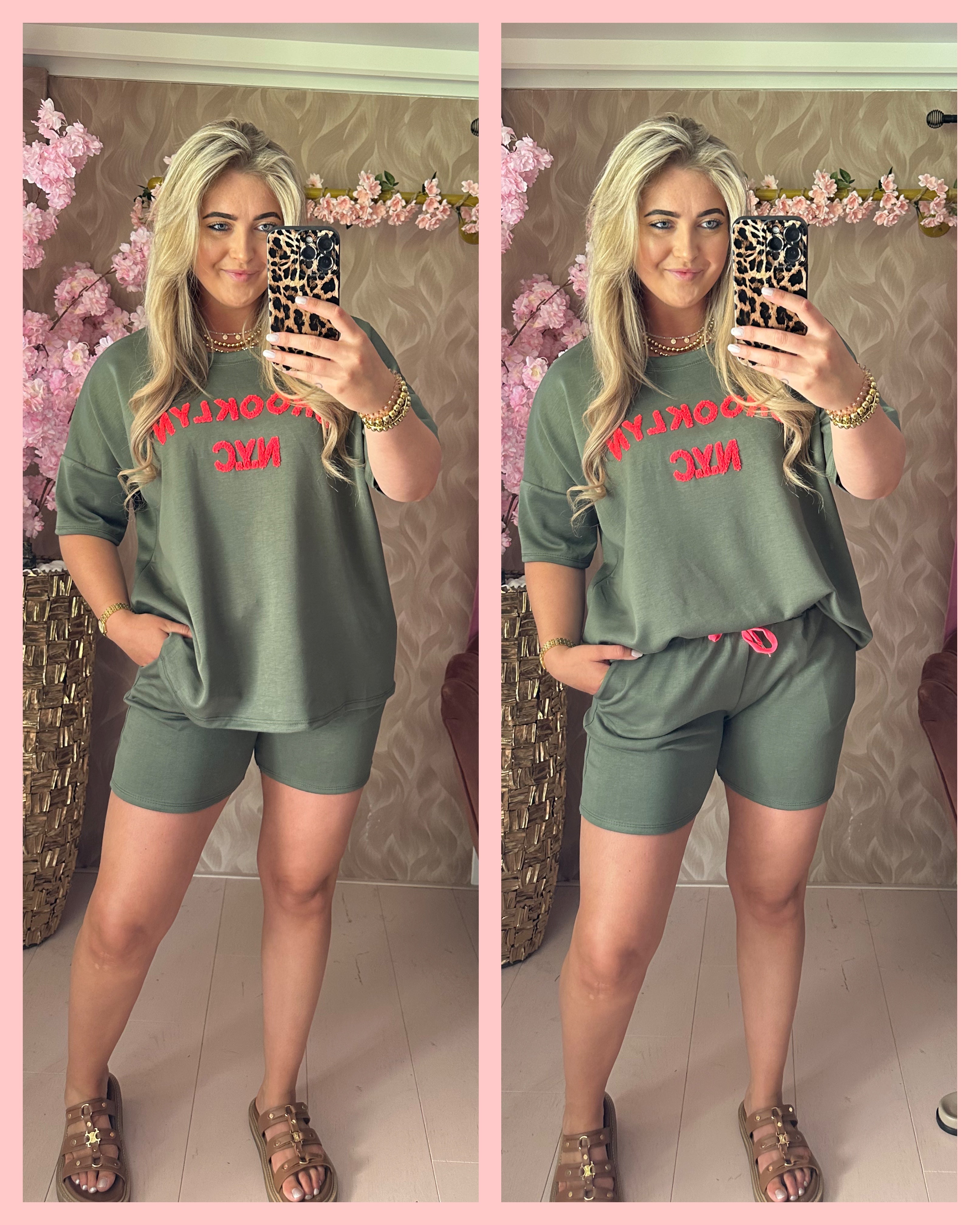 LUXE JOGGING SET • BROOKLYN • ARMY • AANBIEDING