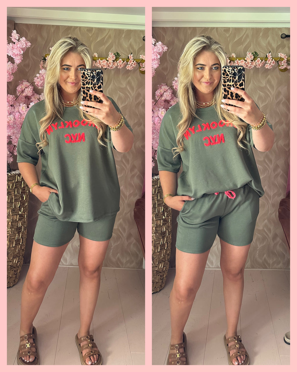 LUXE JOGGING SET • BROOKLYN • ARMY • AANBIEDING