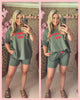 LUXE JOGGING SET • BROOKLYN • ARMY • AANBIEDING