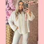 BOLLETJES BLOUSE 🫧 BEIGE 🫧 AANBIEDING