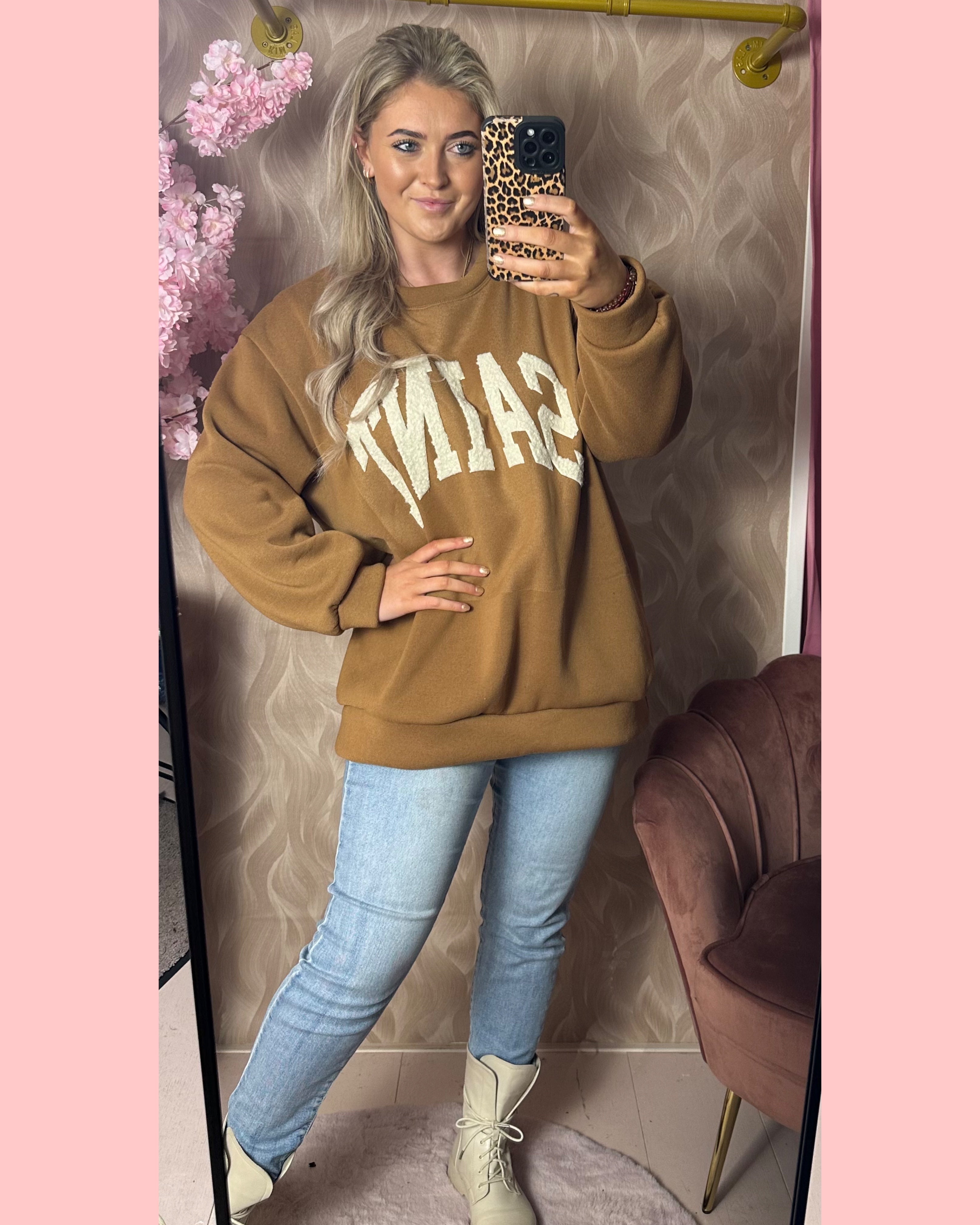 SAINT SWEATER CAMEL 🤎 𝐀𝐀𝐍𝐁𝐈𝐄𝐃𝐈𝐍𝐆