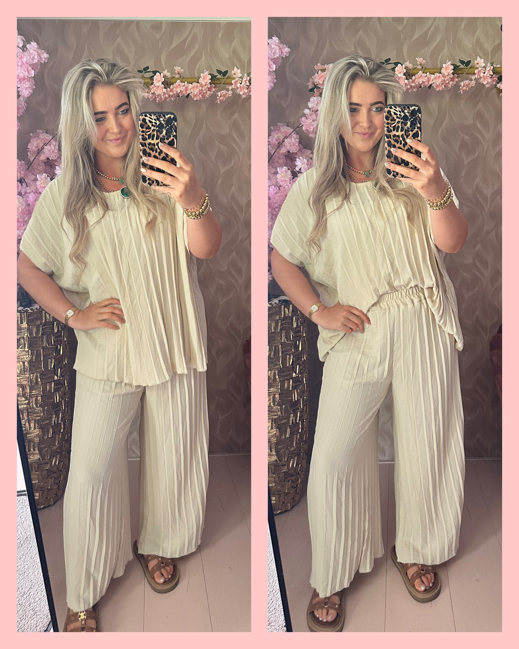 PLISSE PAK •• BEIGE •• 𝐀𝐀𝐍𝐁𝐈𝐄𝐃𝐈𝐍𝐆