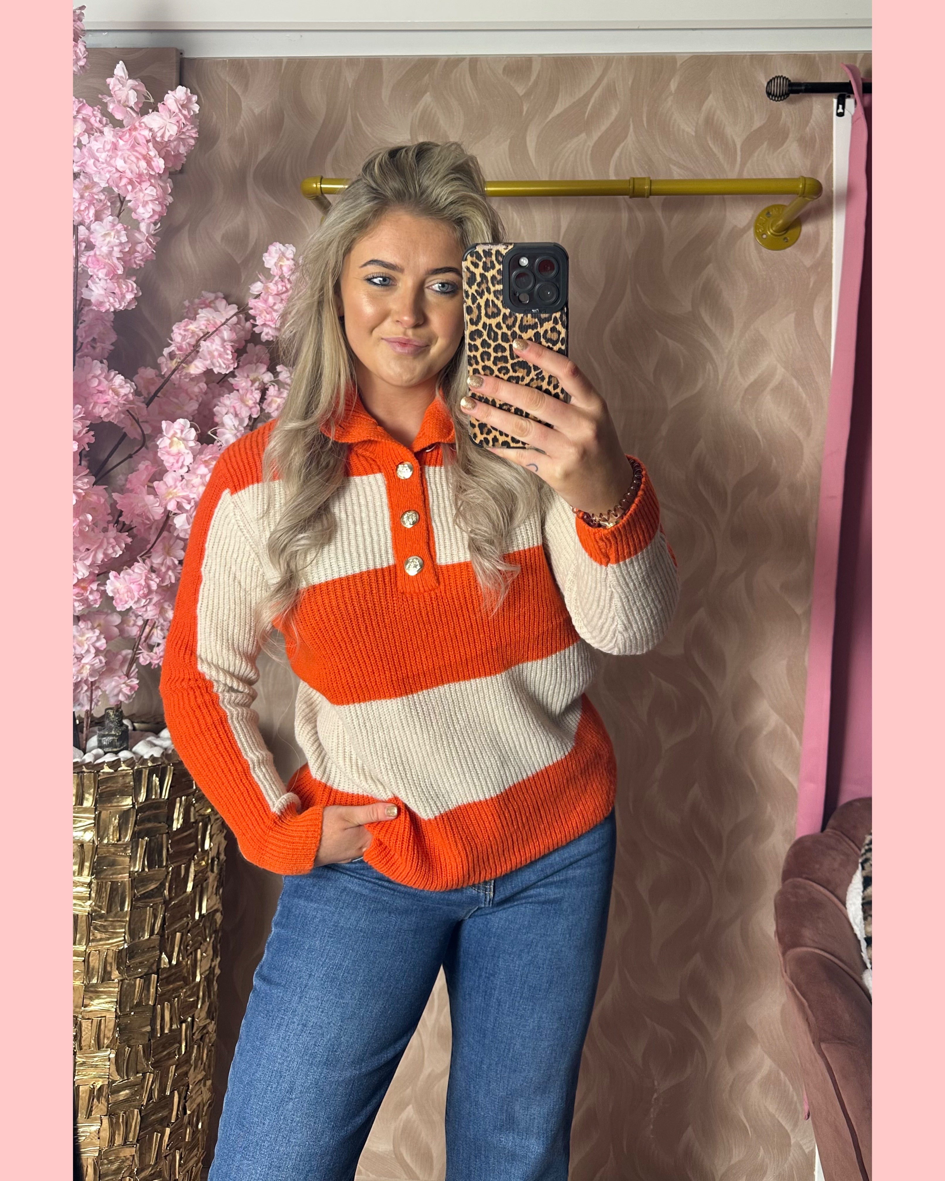 STREEP TRUI ORANJE/BEIGE 🧡🤍 𝐀𝐀𝐍𝐁𝐈𝐄𝐃𝐈𝐍𝐆