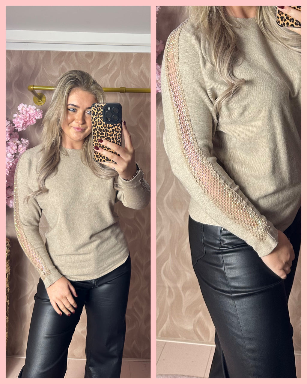 ✨ BLING BLING TRUITJE TAUPE ✨ AANBIEDING