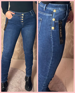 BS BUTTON JEANS • BS6169 • AANBIEDING