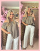 OFF SHOULDER BLOUSE • UNI • TAUPE • AANBIEDING