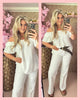 OFF SHOULDER BLOUSE • UNI • WIT • AANBIEDING