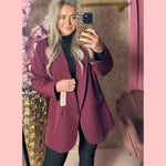 BORDEAUX BLAZER