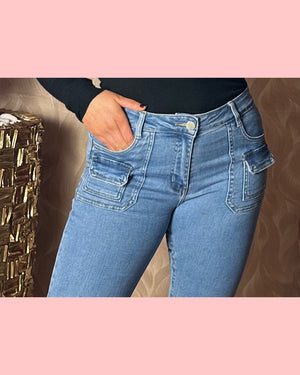 G-SMACK FLARED JEANS •SKM748 • AANBIEDING