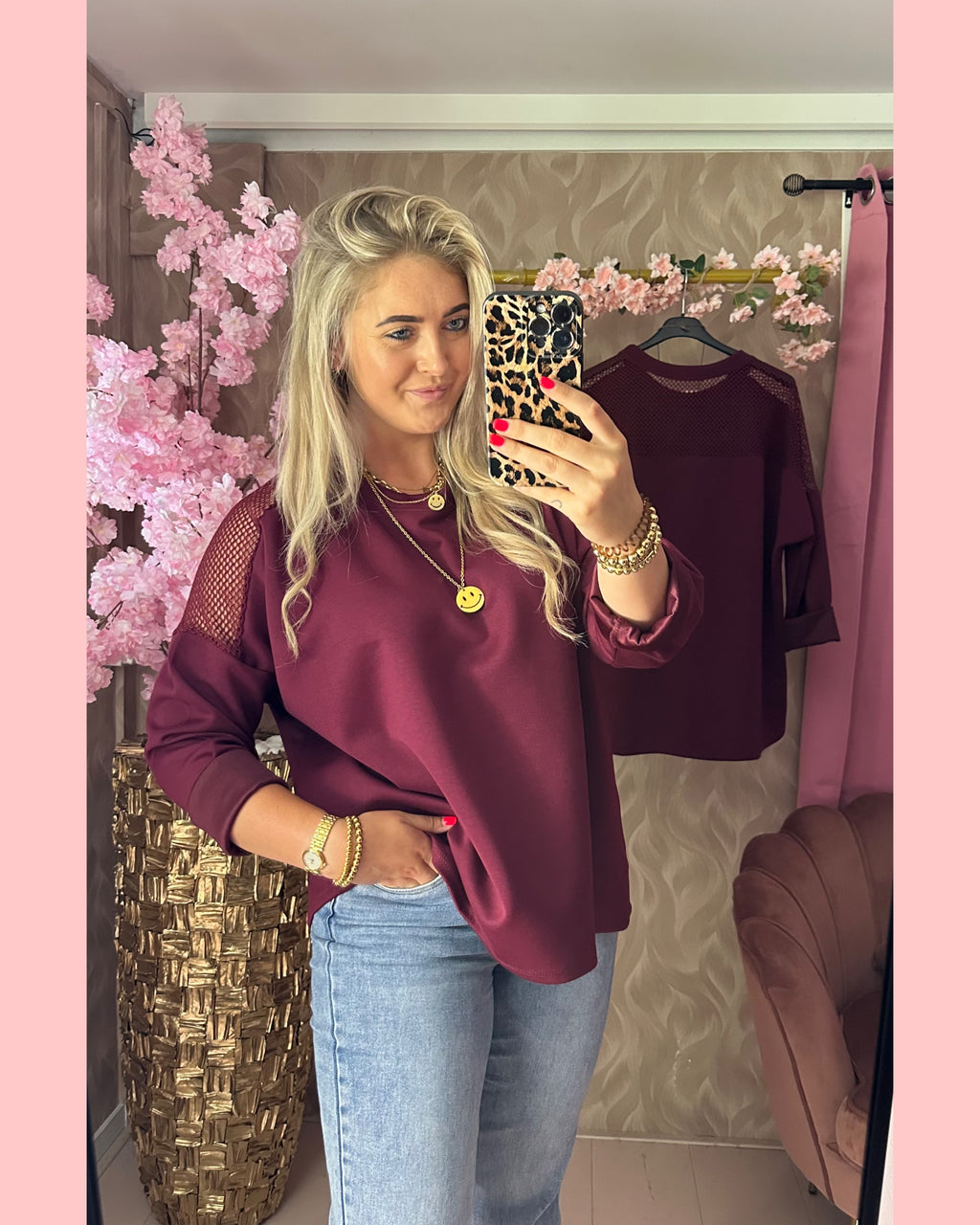 “GAAS” SWEATER BORDEAUX ❤️ 𝐀𝐀𝐍𝐁𝐈𝐄𝐃𝐈𝐍𝐆