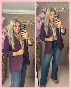 ❤️ BLAZER BORDEAUX ❤️