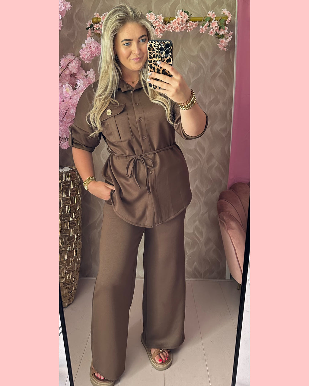 CASUAL • COMFY SET • BROWN