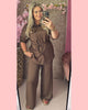 CASUAL • COMFY SET • BROWN
