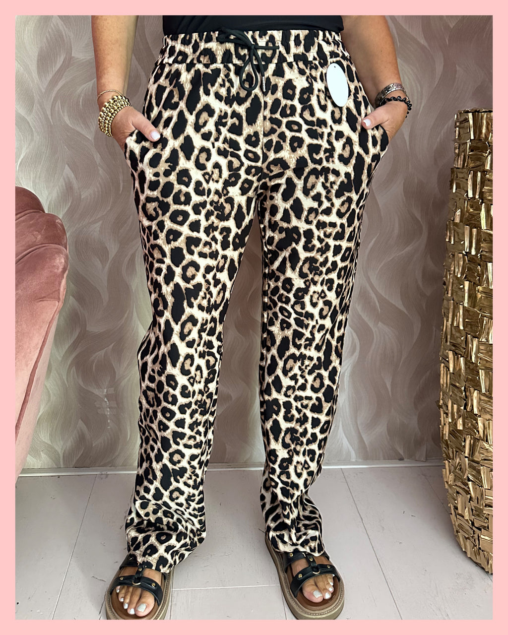 ANGELINA WIDE LEG PANTER 🐆 𝐀𝐀𝐍𝐁𝐈𝐄𝐃𝐈𝐍𝐆