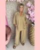 SET CAMEL •• KNOOPJES •• AANBIEDING