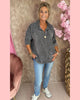 RIB FLUWEEL TOP GRIJS • AANBIEDING