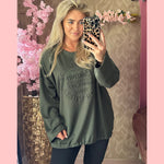 SWEATER CUSTOM ARMY