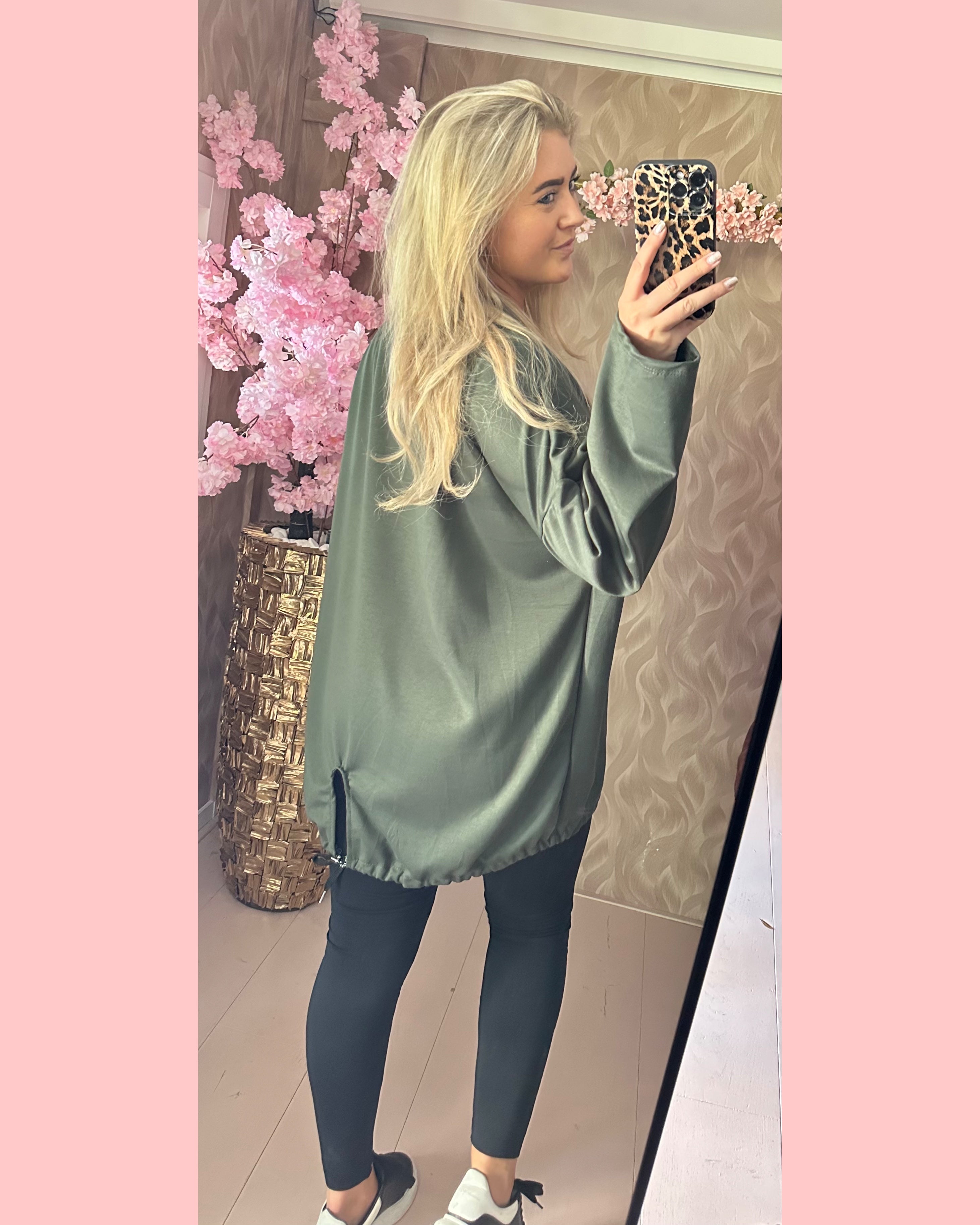 SWEATER CUSTOM ARMY