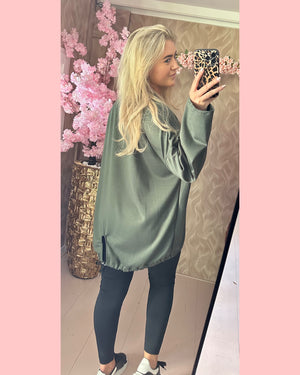 SWEATER CUSTOM ARMY