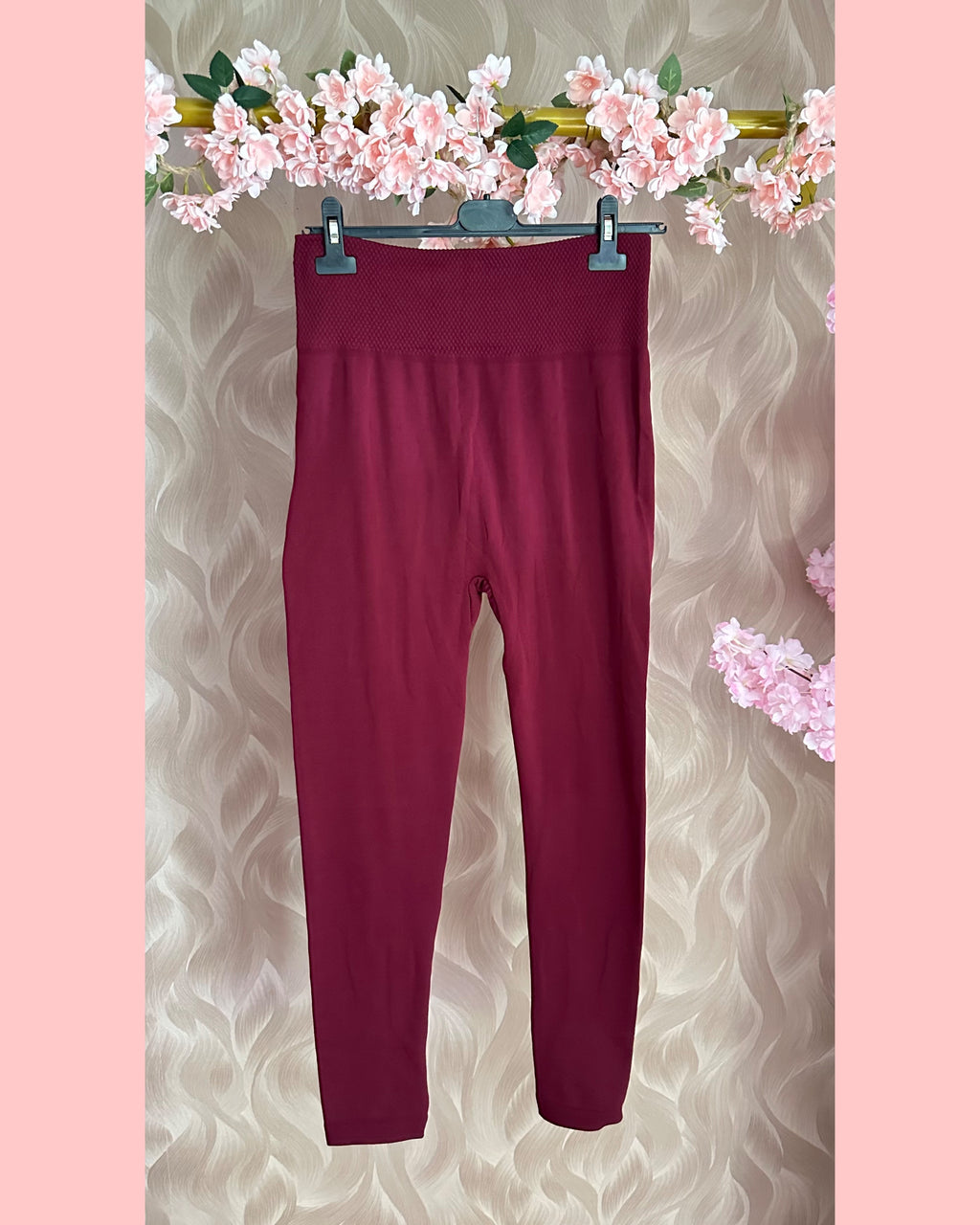 COMFY LEGGING BORDEAUX • AANBIEDING