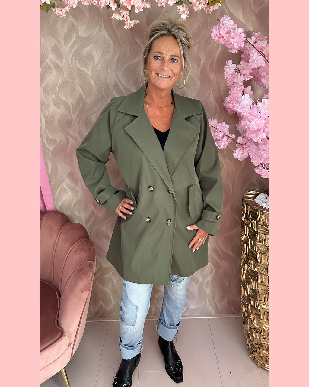 TRENDY TRENCH COAT ARMY