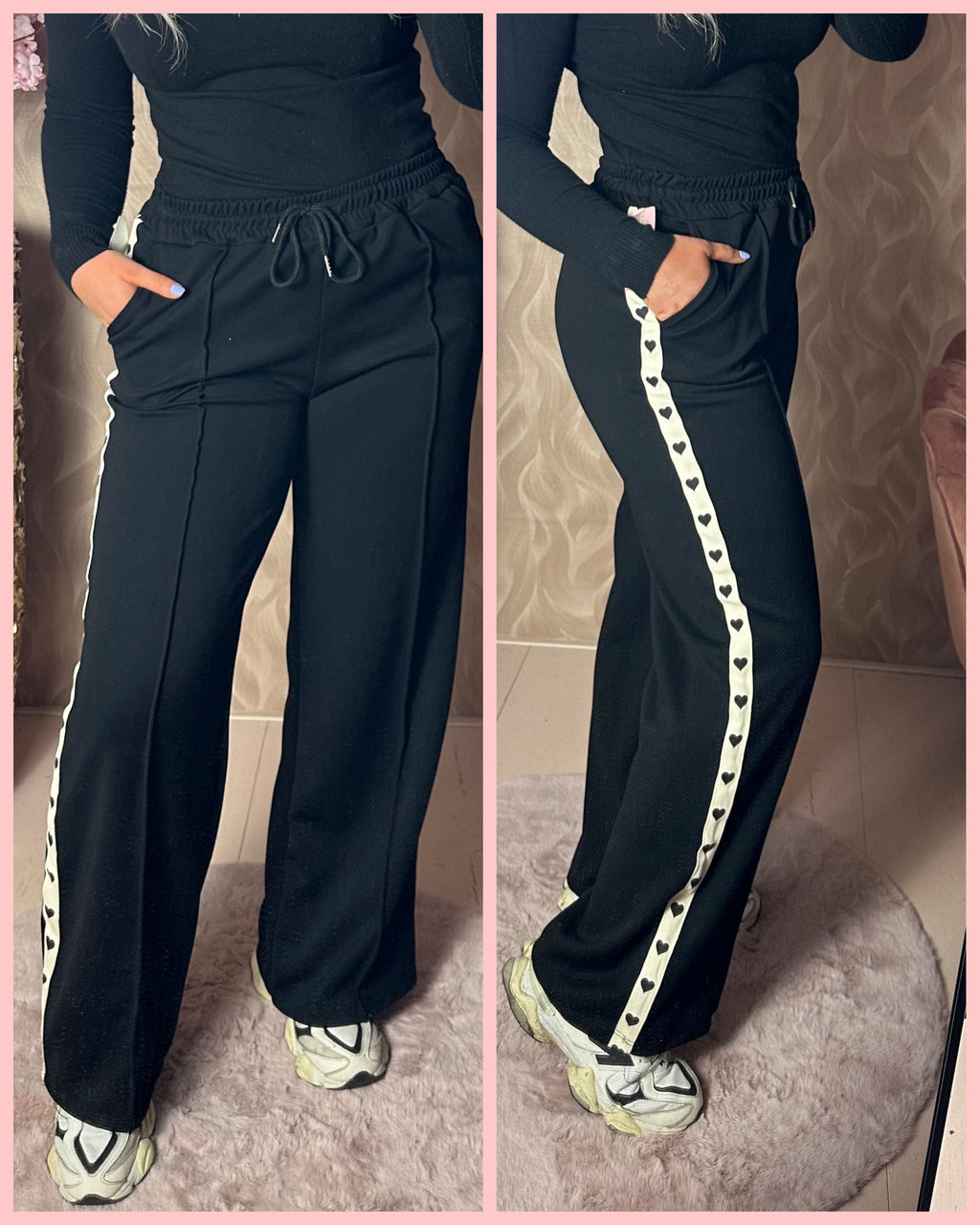 JOGGER PANTALON ZWART 🖤TJES BIES AANBIEDING