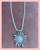 BIG SUN KETTING ZILVER