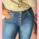 ⭐️ KAROSTAR DARK DENIM K8910 ⭐️