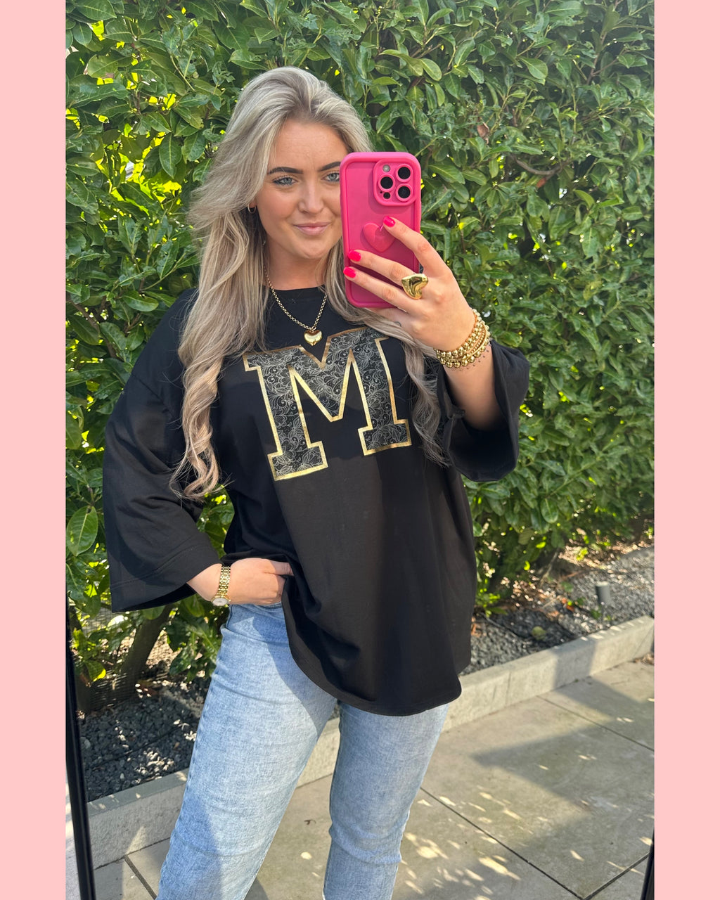 LONG TEE •• M •• BLACK •• AANBIEDING