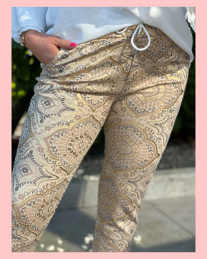 ✨🌺 BOHO BROEK BEIGE 🌺✨