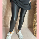 NORFY •• PU •• LEGGING •• BLACK •• AANBIEDING