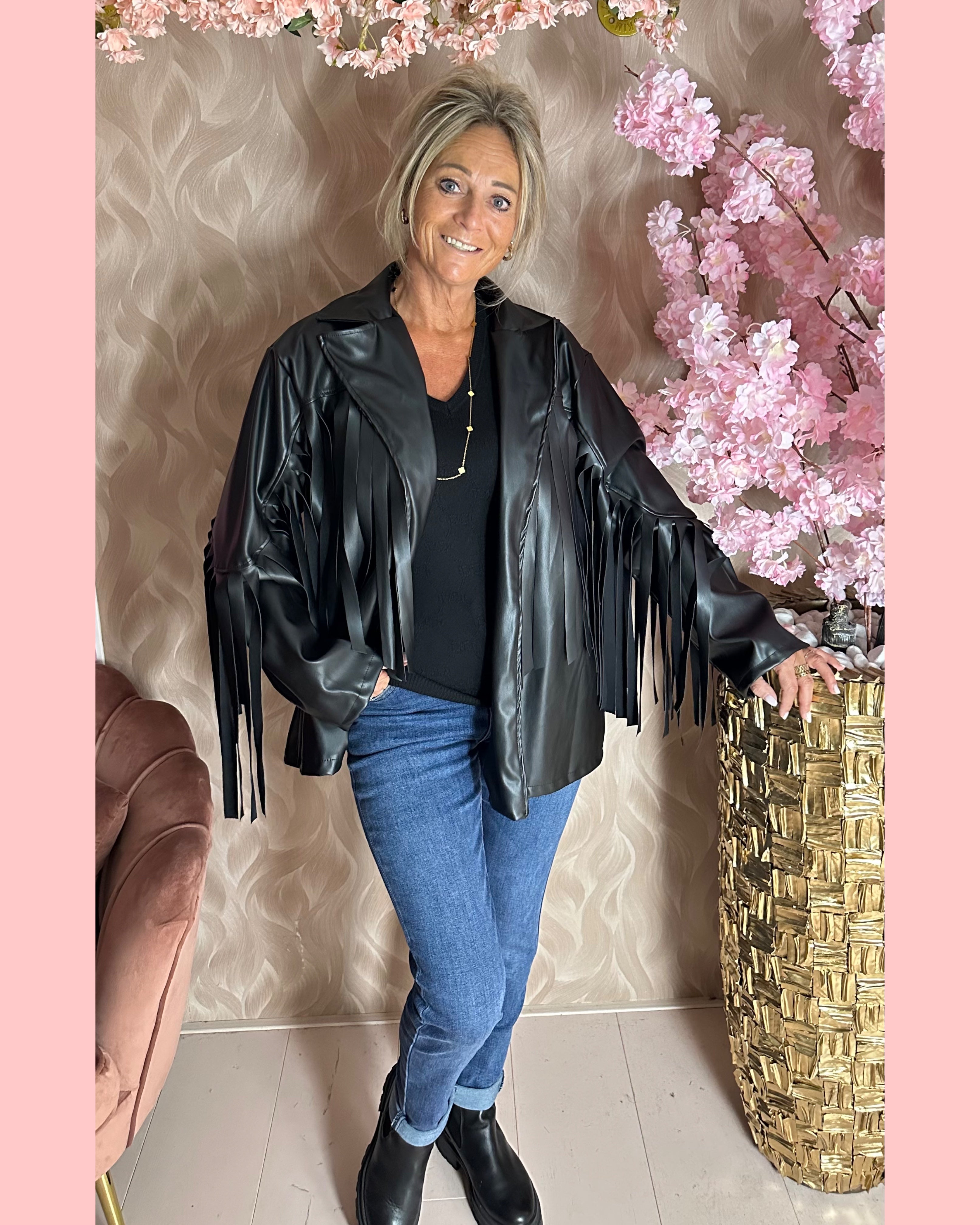 PU WESTERN JACK ~ BLACK