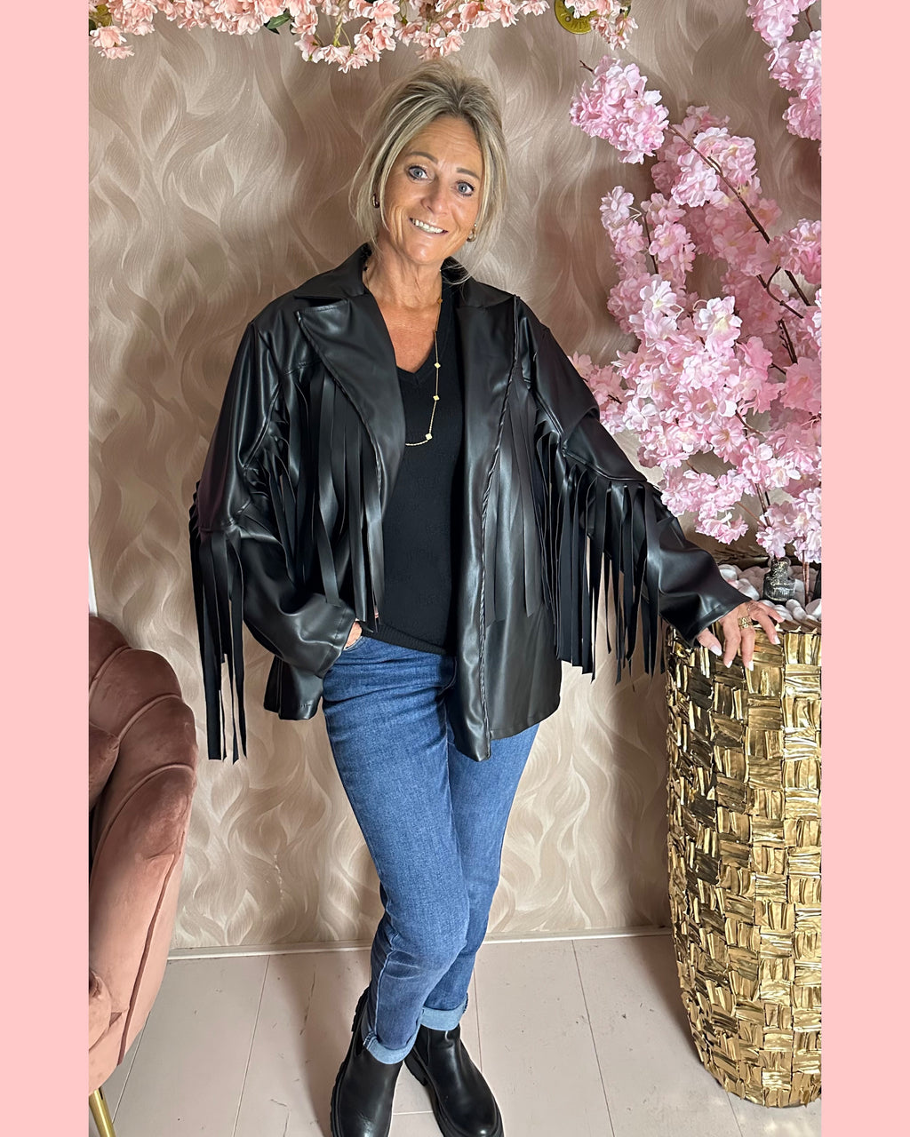 PU WESTERN JACK ~ BLACK